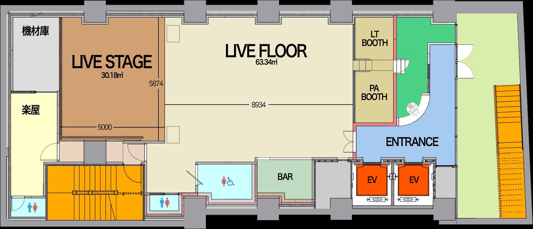 Floor map